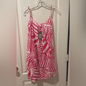 Pink and white Lilly Pulitzer Dress (M)